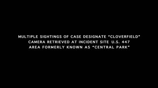 Cloverfield Movie Trailer