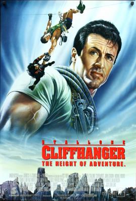 Cliffhanger 1993 movie poster