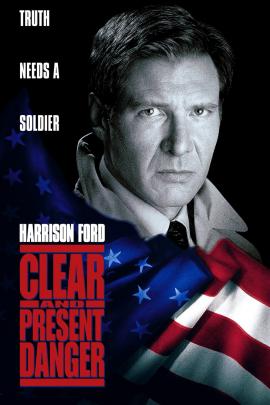Clear and Present Danger 1994 movie poster