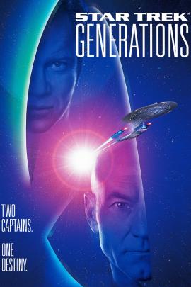 Star Trek: Generations 1994 movie poster
