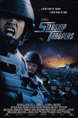 Starship Troopers 1997 movie poster