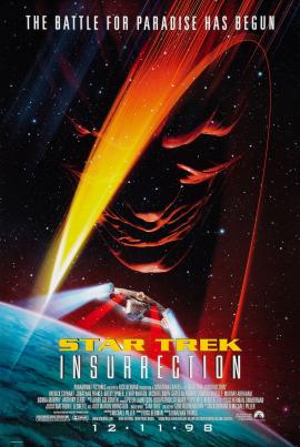 Star Trek: Insurrection 1998 movie poster