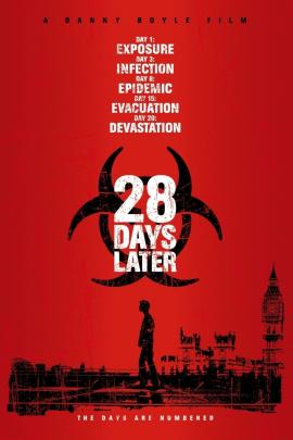 28 Days Later... 2002 movie poster