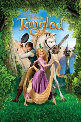 Tangled 2010 movie poster