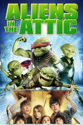 Aliens in the Attic 2009 movie poster