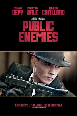 Public Enemies 2009 movie poster