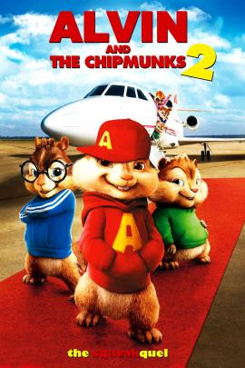 Alvin and the Chipmunks: The Squeakquel 2009 movie poster