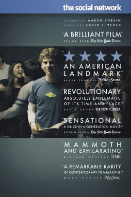 The Social Network 2010 movie poster