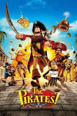 The Pirates! Band of Misfits 2012 movie poster