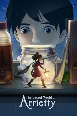 The Secret World of Arrietty 2010 movie poster