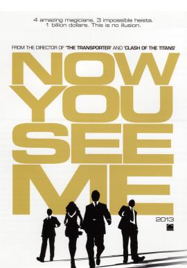 Now You See Me 2013 movie poster