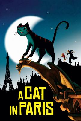 A Cat in Paris 2010 movie poster
