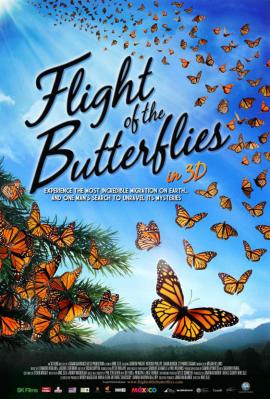 Flight of the Butterflies 2012 movie poster
