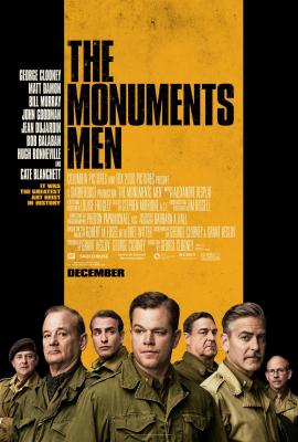 The Monuments Men 2014 movie poster