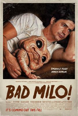 Bad Milo 2013 movie poster
