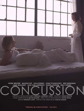 Concussion 2013 movie poster