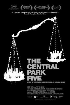 The Central Park Five 2012 movie poster